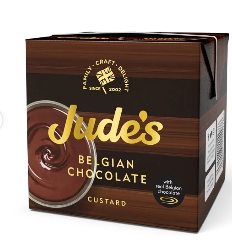 Jude's - Belgian Chocolate Custard 500g