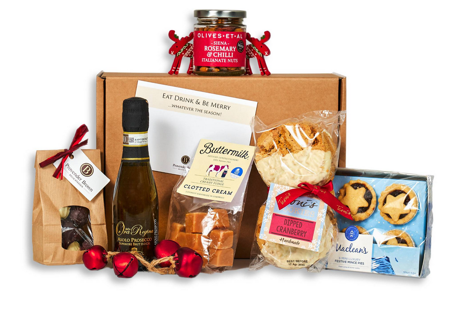 Little Drummer Boy Christmas Hamper - Provender Brown