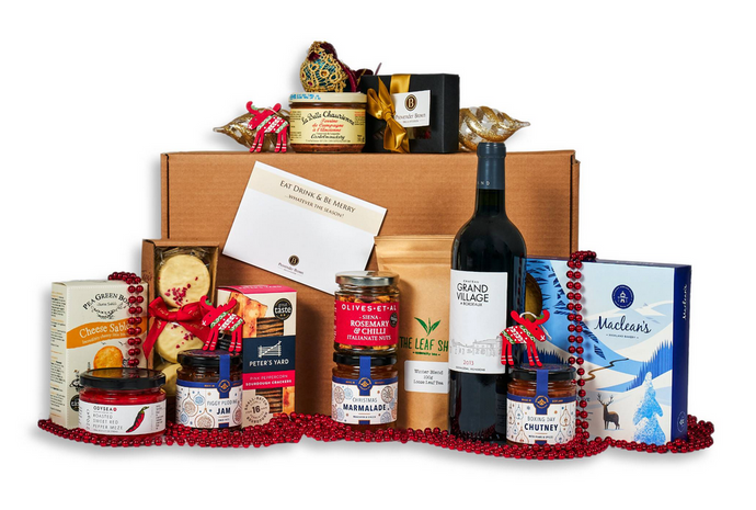 Holy Night Christmas Hamper - Provender Brown