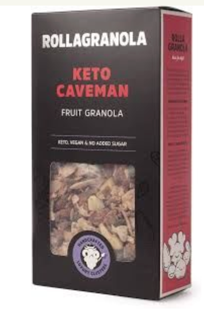 Rollagranola Keto Caveman Granola, 300g