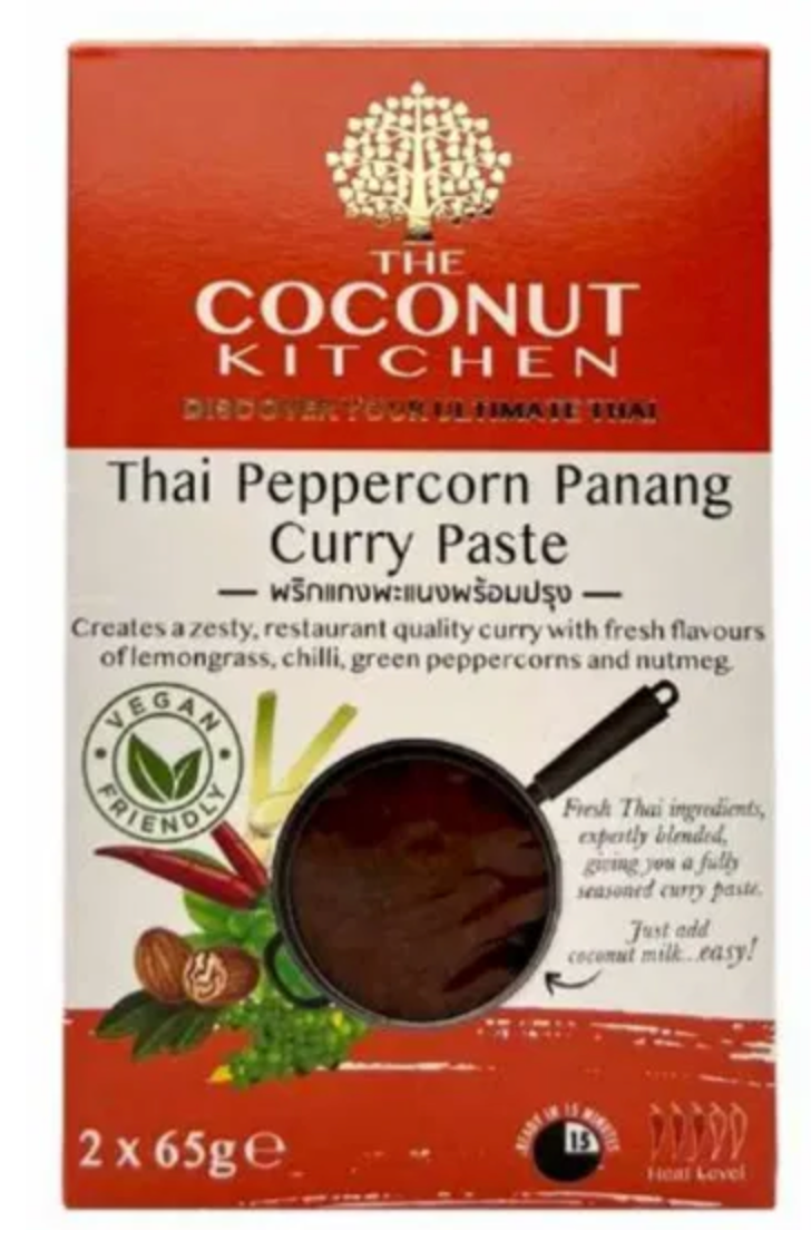 The Coconut Kitchen - Thai Peppercorn Panang Curry Paste 2 x 65g