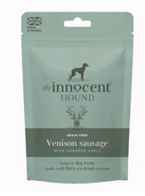 Load image into Gallery viewer, Dog Snacks The Innocent Hound - Grain Free Venison Sausages with Chopped Apple
