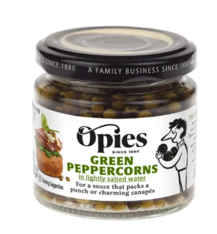 Opies Green Peppercorns in Brine 115g