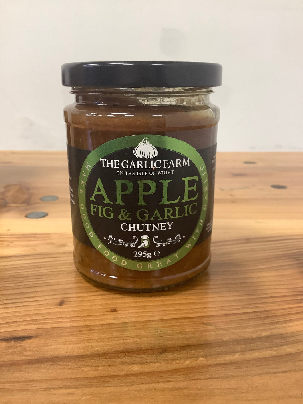 Apple fig & Garlic chutney-the garlic farm