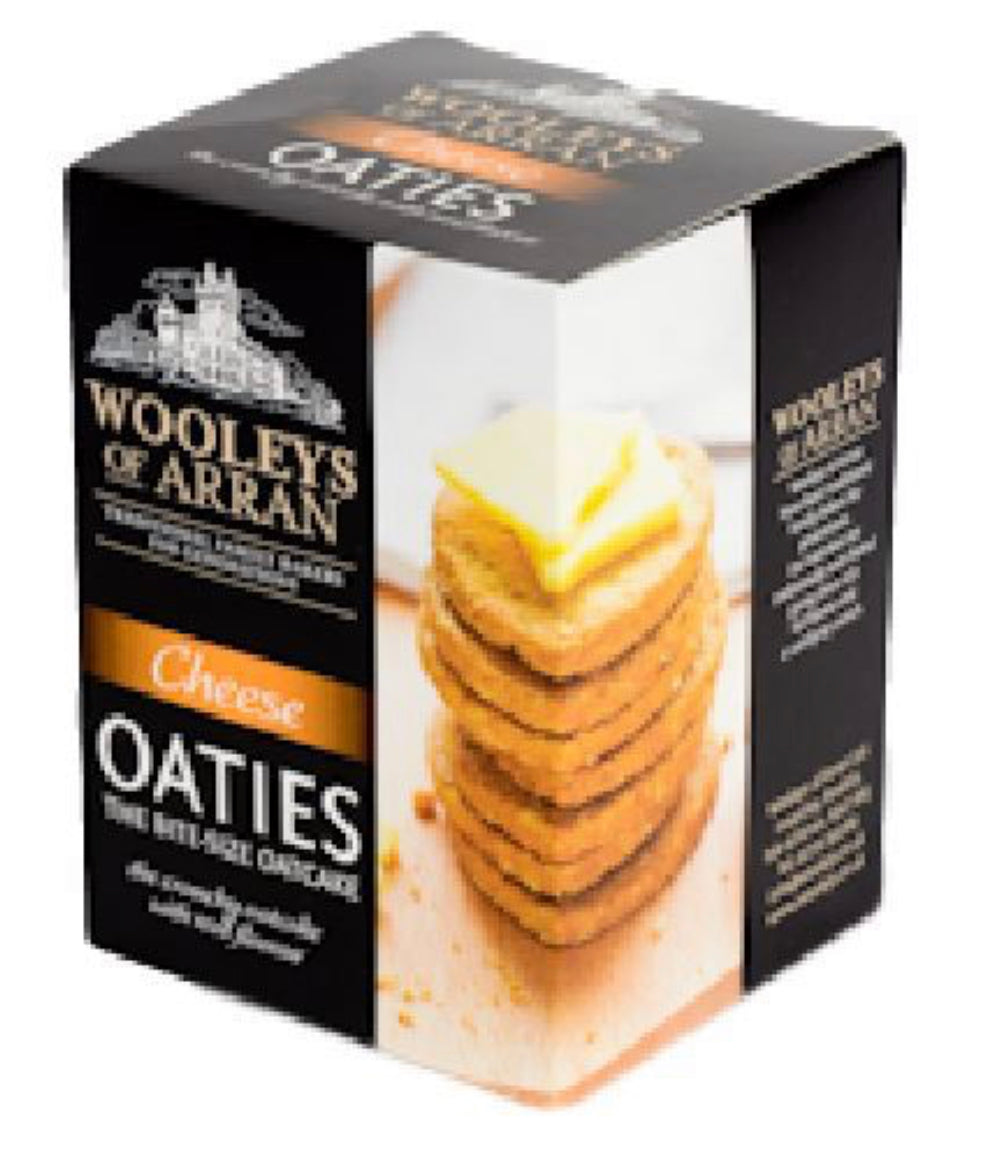 Wooley's of Arran Oat Cakes - Oaties With Cheese 200g