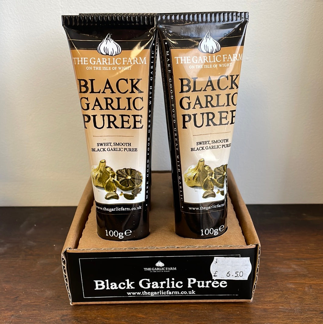 Black Garlic Puree 100g - The Garlic Farm