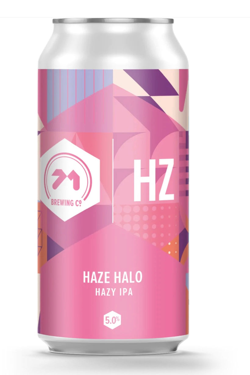 Haze Halo hazy IPA by 71 Brewing Co. 5.0% 440ml